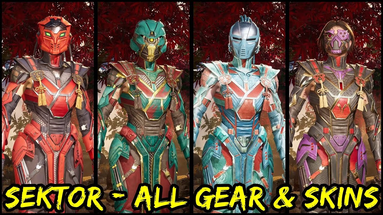 Sektor Showcase - All Gear & Skins (Definitive Edition) - Mortal