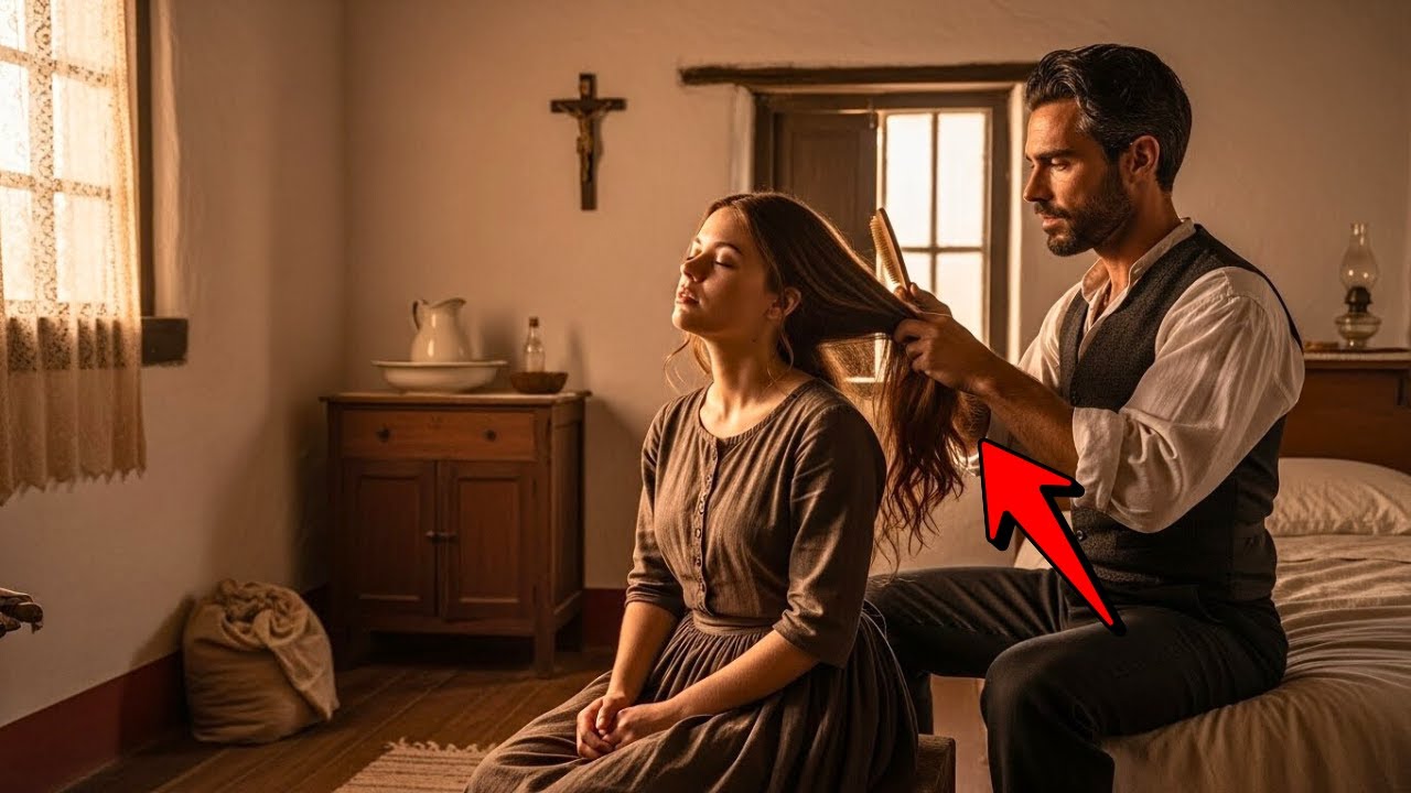 Arrivò alla Fattoria Senza un Soldo... MA il Vedovo Milionario pettinò i suoi Capelli come Seta