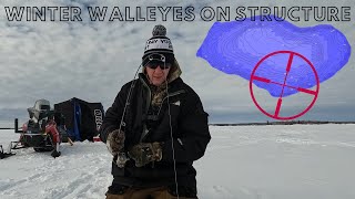 Targeting Winter WALLEYES On Structure by After 5 Outdoors 1,502 views 1 year ago 20 minutes