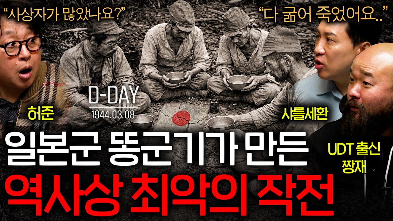 일본 정부가 숨기는 일본군 역사상 최악의 작전(동료가 굶어 죽는다..) | 그날을 보다 EP.9
