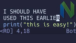 I tried the most intimidating text editor