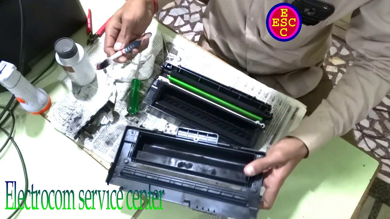 how to refill D109S cartridge hindi esc ratangarh YouTube