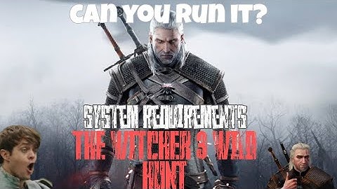 the witcher 3 wild hunt l system requirements l can i run witcher 3?
