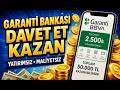 Garanti BBVA Davet Et Kazan / 2026 MAYIS | Karşılıklı 1250 TL Bonus Nasıl Alınır? | SESLİ A
