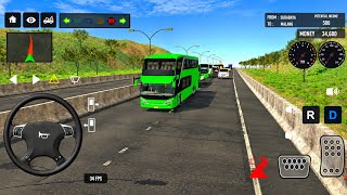 🚍EURO COACH  BUSCRAZY TRAFFIC🚦 CHALLENGE!  |  EPIC BUS GAMEPLAY |BUS SIMULATOR INDONESIA #bussid screenshot 4