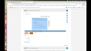 Arrays Challenge Activity 8.2.1: Enter the output for the array.