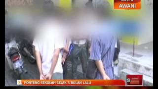12 pelajar ponteng sekolah sejak 3 bulan lalu