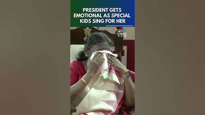 President Murmu Gets Emotional as Visually Impaired Kids Sing Birthday Song | N18S