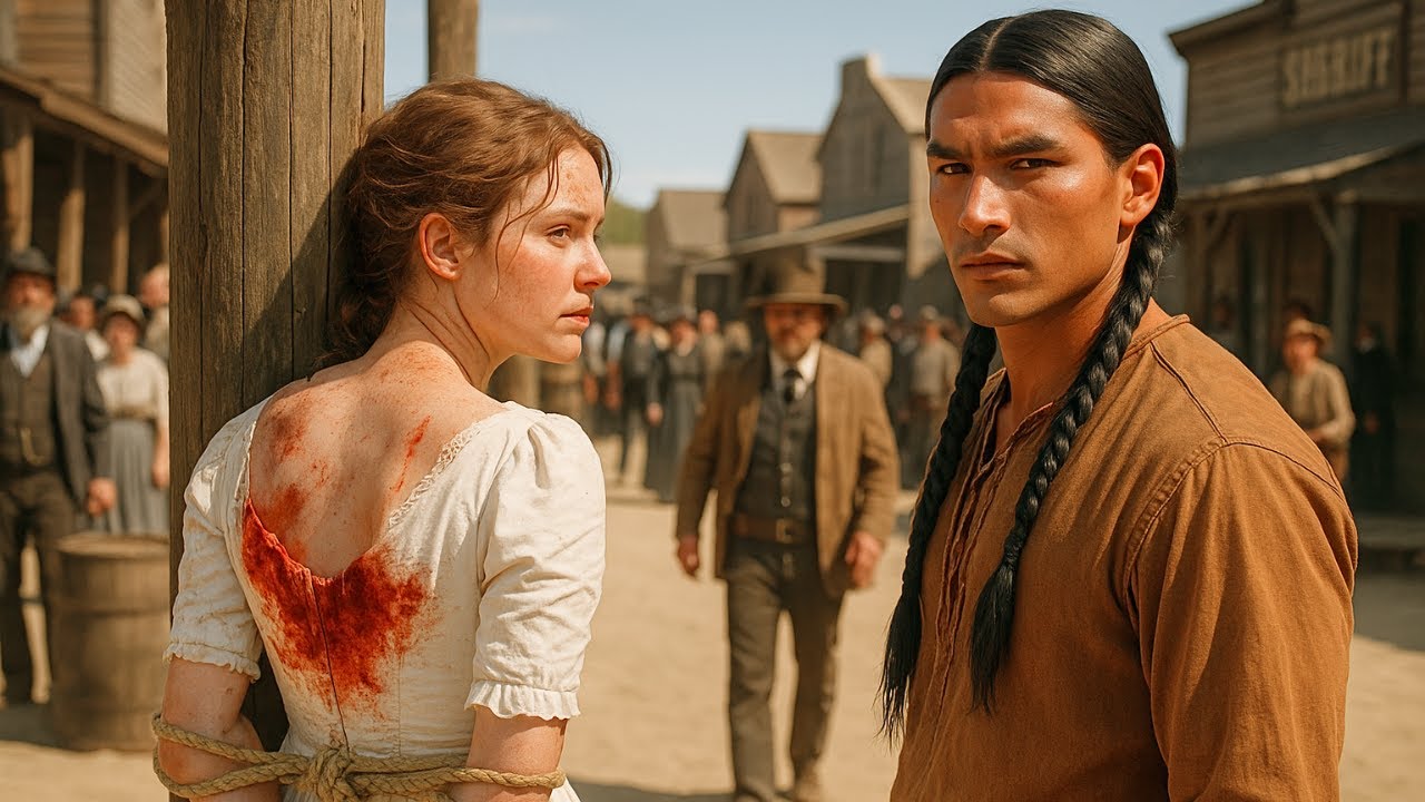 The Bride Was Whipped in Public—But a Lakota Stepped Forward Without Saying a Word