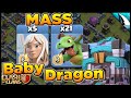 Mass Baby Dragon Attack Strategy at Town Hall 13! How is this possible? | Clash of Clans