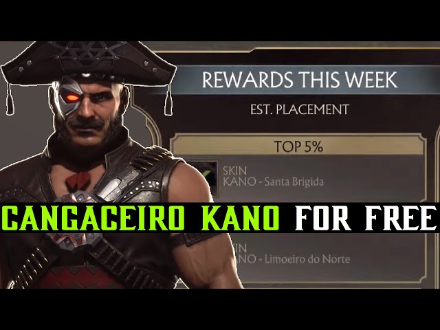 Alana on X: We will be giving away 2 EXCLUSIVE X1 @MortalKombat Cangaceiro  Kano skins during the stream when we hit 1K. Follow here  : #cangaceiro #mk11 #mortalkombat #giveaway #mixer  #mixerstreamersunite [HUGE