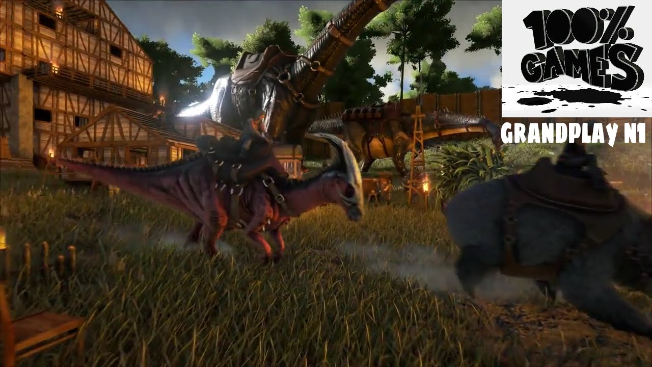 ARK - Survival Evolved - Геймплей ТРЕЙЛЕР  (E3 2016)
