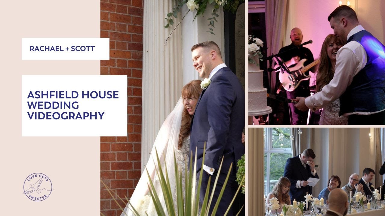 A Winter Wedding at Ashfield House - Natural yet fun wedding videography in Lancashire