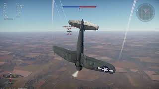 F4U-1D Corsair Dogfight Training - Feat Yak 1B @rebelmerlin22