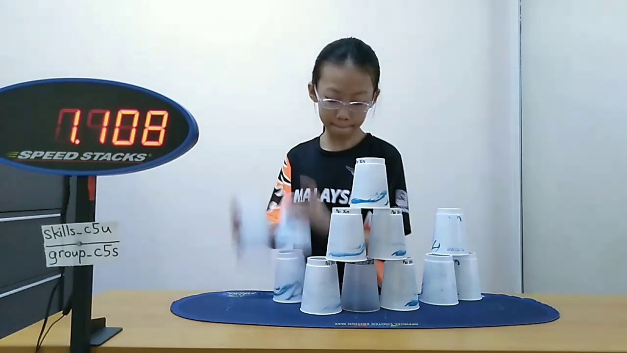 Sport Stacking 3-6-3 // 2.329 - skills_c5u - YouTube