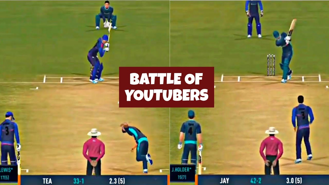 Last Ball Thriller Match Against Freestyler Playz 🔥 | Real Cricket 24 ...