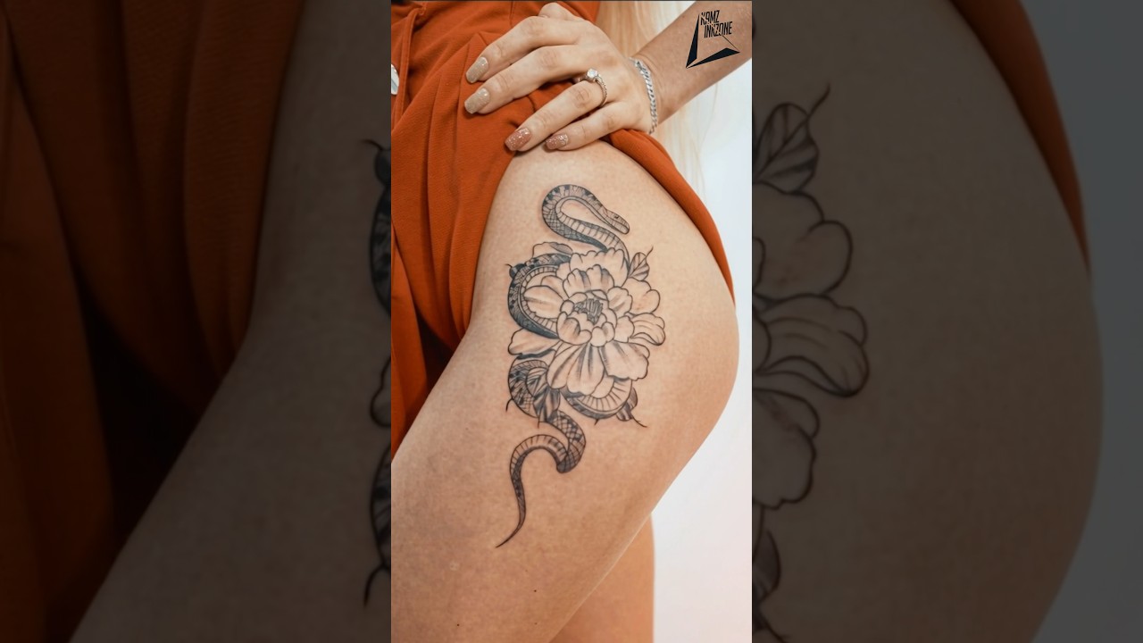SEXY THIGH TATTOO