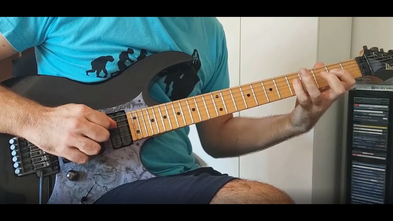 Paul Gilbert -  Screamin Blues O'Mania - Guitar Cover