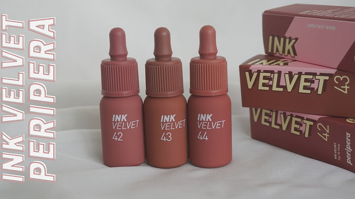 Review son peripera ink velvet 2023 năm 2024