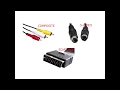 MT06 Scart To HDMI Converter Adapter BLACK US PLUG 2 PIN MT06 Scart To HDMI Converter Adapter BLACK US PLUG 2 PIN