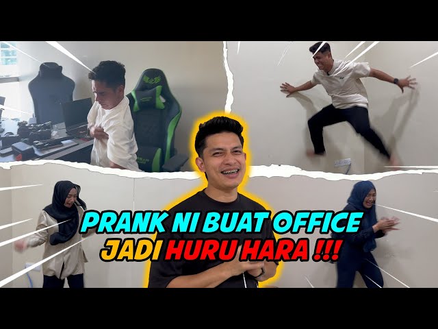 PRANK NI BUAT OFFICE JADI HURU HAR4 !!? SEMUA KETAKUT4N !!! class=