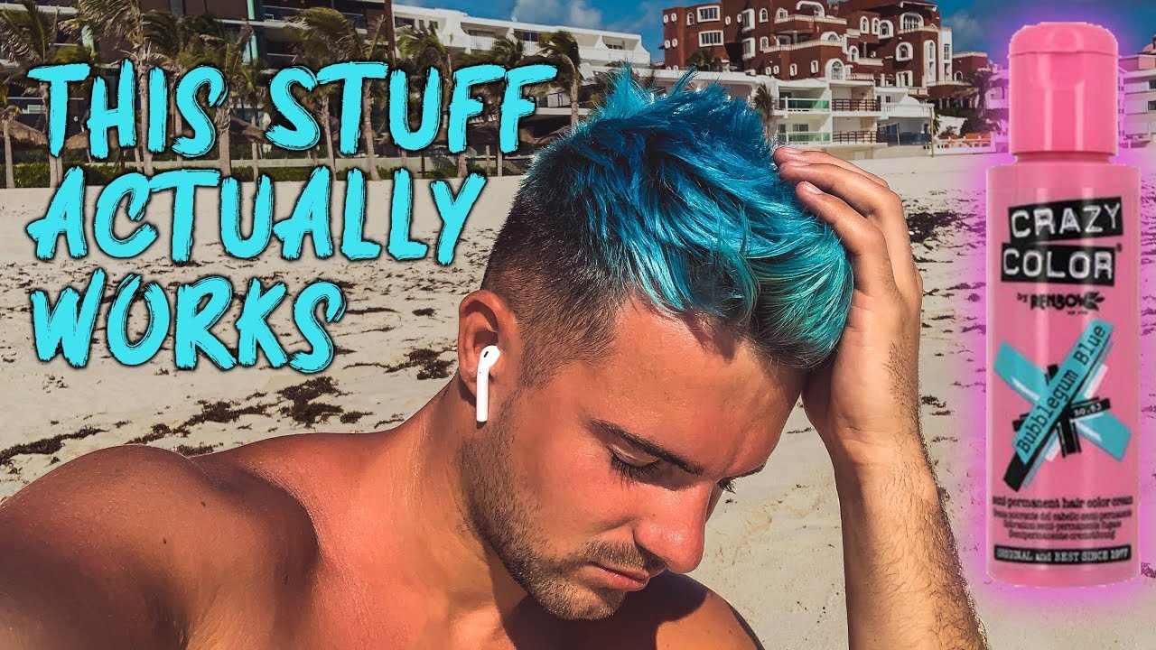4. "Blue Hair Color Ideas for Men: From Bold to Subtle" - wide 2