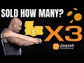 How many x3 bars were sold and why it sells so well