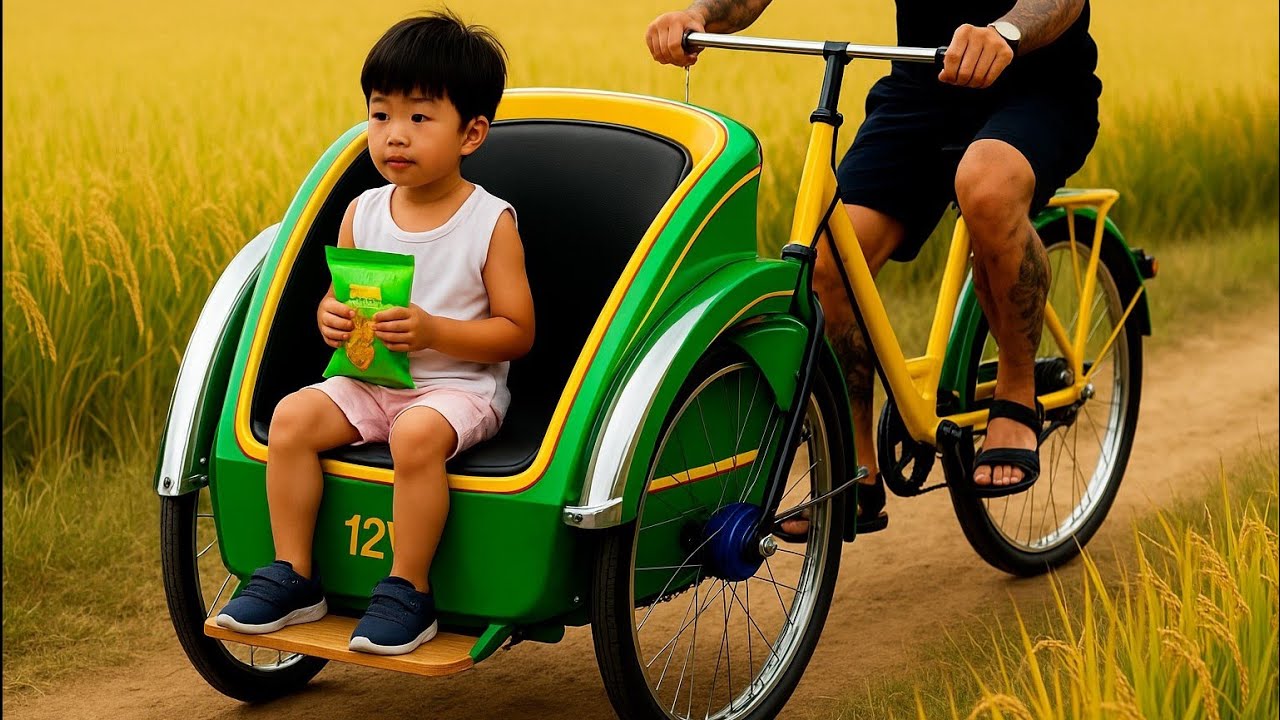 Inspiring Creations!🚲 Turn Your Old bike Into A Unique Electric Tricycle!