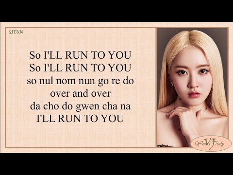 STAYC (스테이씨) - RUN2U (Easy Lyrics)