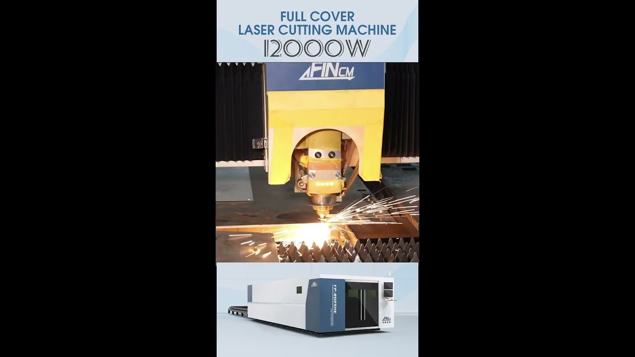 Industrial Laser Metal Cutting Machine Cutting Stainless Steel