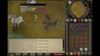iron/steel dragon loots (runescape 2007)