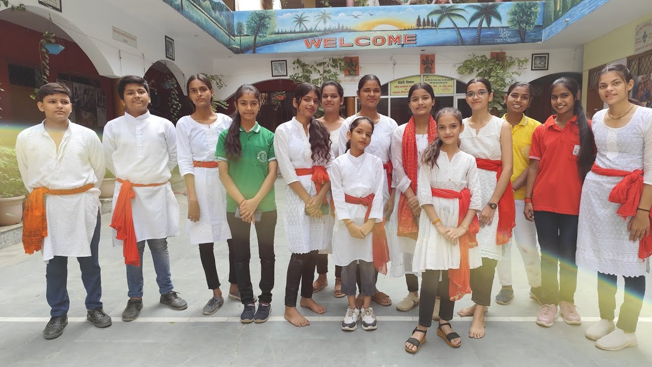 Nukkad Natak On road safety by SSJD students... be safe on road...