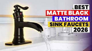 The 6 Best Matte Black Bathroom Sink Faucets of 2026 Stylish Durable Worth Buying