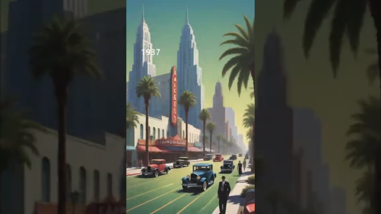 Los Angeles Evolution: 1780 to 2100 – A Journey Through Time  