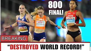 NEW 800m RECORD! Audrey Werro STUNS Hodgkinson & Bol in INSANE Final!