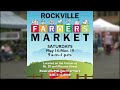 2022 Rockville Farmers Market Promo