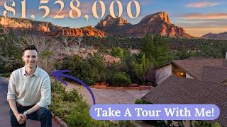 $1,528,000 Treetop Paradise | Sedona | Property Tour | STR
