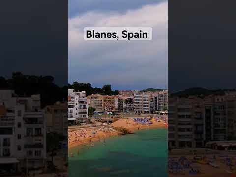 Blanes, Spain #shorts #spain #blanes #spaintravel #travel #viewpoint #beach #costabrava #summer
