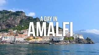 A DAY IN AMALFI | Summer in South Italy