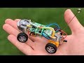 How to Make a Micro RC Car (Powerful Car) - Amazing Toy