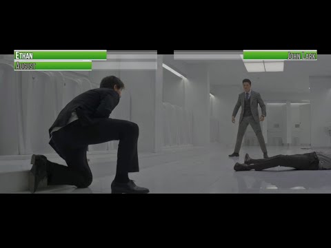 Ethan and August vs John Lark...with healthbars