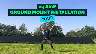 24.6kW Ground Mounted Solar Tour! | The Pros & Cons of Ground Mounted Solar Panels by Deege Solar 1,453 views 3 months ago 15 minutes