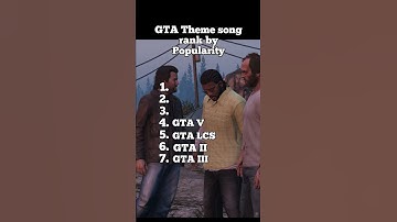 Thumbnail of GTA Theme song rank by Popularity