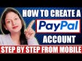 How to create paypal account in 2024 paypal account creationpaypal business accountpaypal account