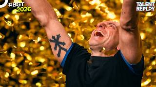 BLINDFOLDED ON A WHEELCHAIR! Paul Nunnari Earns Simon Cowell's GOLDEN BUZZER! | BGT 2026