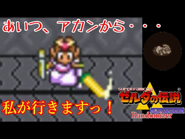 ゼルダの伝説 神々のトライフォース Randomizer】リンクの代わり
