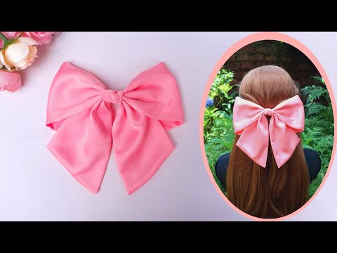 ヘアアクセサリー TATIANA Bonnie Quilting Ribbon Hair pin HB2210 BMY12 Hairpins Women - New Arrival Handmade Ribbon Bow Hair Pins