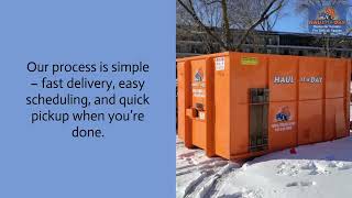 Dumpster Rental Service in Shoreview MN - Haul It A Day