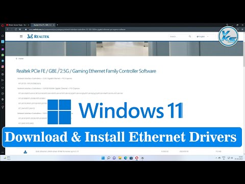 ✅ How To Download And Install Ethernet Drivers For Windows 11/10 2023 mới nhất