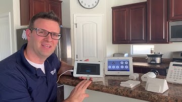 ADT Command Secondary Color Touchscreen Keypad Overview